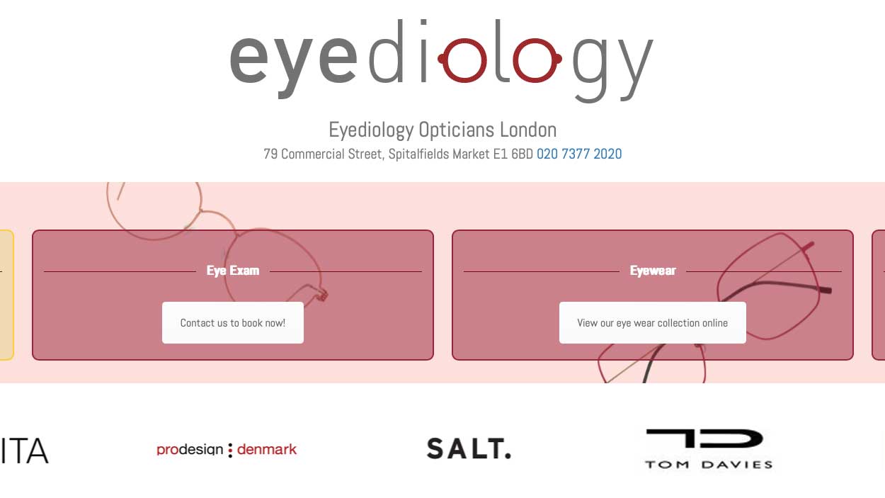 Eyediology website
